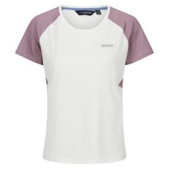 T-shirt Damski Emera. Białe t-shirty Regatta, xl, bez wzorów, bez kołnierzyka, bez ramiączek. Za 40.99 zł.