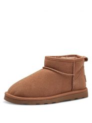 S.Oliver Skórzane botki w kolorze jasnobrązowym rozmiar: 37. Brązowe botki S.Oliver, bez wzorów, bez obcasa, bez zapięcia. Za 187.96 zł.