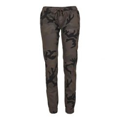 Spodnie Do Joggingu Damskie Camo. Brązowe spodnie dresowe Urban Classics, xl, bez wzorów. Za 179.99 zł.