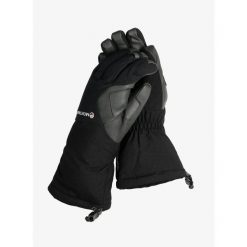 Rękawiczki softshell Montane Supercell Glove. Czarne rękawiczki Montane, bez wzorów, z softshellu, sportowe. Za 256.99 zł.