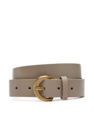 Calvin Klein Jeans Pasek Damski Casual Pin Buckle 30Mm LV04K7008G Beżowy. Brązowe paski Calvin Klein Jeans, bez wzorów, z jeansu, casualowe. Za 149.99 zł.