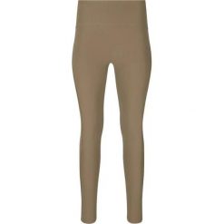 Damskie legginsy Athlecia Thrine. Brązowe legginsy Athlecia, bez wzorów, z materiału. Za 177.50 zł.