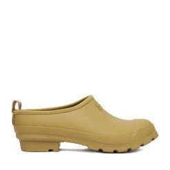 Kalosze Hunter. Brązowe kalosze Hunter, bez wzorów. Za 199.99 zł.