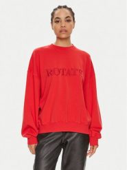 ROTATE Bluza Sui 1127551292 Czerwony Boxy Fit. Czerwone bluzy ROTATE, s, bez wzorów, z bawełny, bez kaptura. Za 399.99 zł.