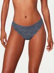 Triumph Figi brazylijskie Amourette Charm 10218296 Niebieski. Niebieskie figi Triumph, bez wzorów, z syntetyku. Za 69.99 zł.