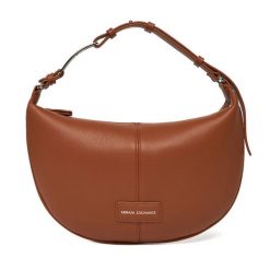 Torebka Armani Exchange. Brązowe torebki klasyczne Armani Exchange, bez wzorów, bez dodatków. Za 619.99 zł.