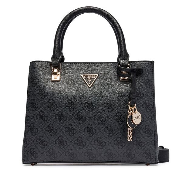 Torebka Guess. Szare torebki klasyczne Guess, z aplikacjami, bez dodatków. Za 459.99 zł.