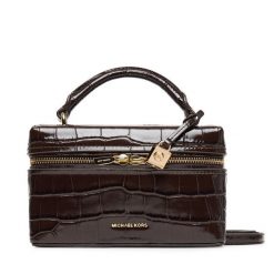 Torebka MICHAEL Michael Kors. Brązowe torebki klasyczne MICHAEL Michael Kors, bez wzorów, bez dodatków. Za 1,019.00 zł.