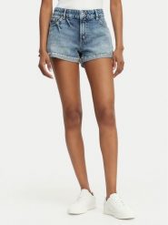 HUGO Szorty jeansowe Galimon 50559052 Niebieski Regular Fit. Niebieskie szorty Hugo, bez wzorów, z bawełny. Za 349.99 zł.