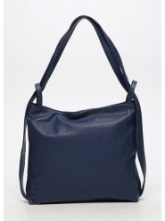 Victor & Hugo Paris Skórzana torebka "Teva" w kolorze granatowym - 40 x 36 x 9 cm rozmiar: onesize. Niebieskie torebki klasyczne Victor & Hugo Paris, bez wzorów, z materiału, bez dodatków. Za 364.45 zł.