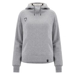 Bluza damska z kapturem Macron FCE Inari. Szare bluzy Macron, m, bez wzorów, z bawełny, z kapturem. Za 351.90 zł.