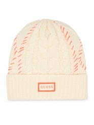 Guess Czapka AW9972 WOL01 Écru. Czapki Guess, z aplikacjami, z materiału. Za 169.99 zł.