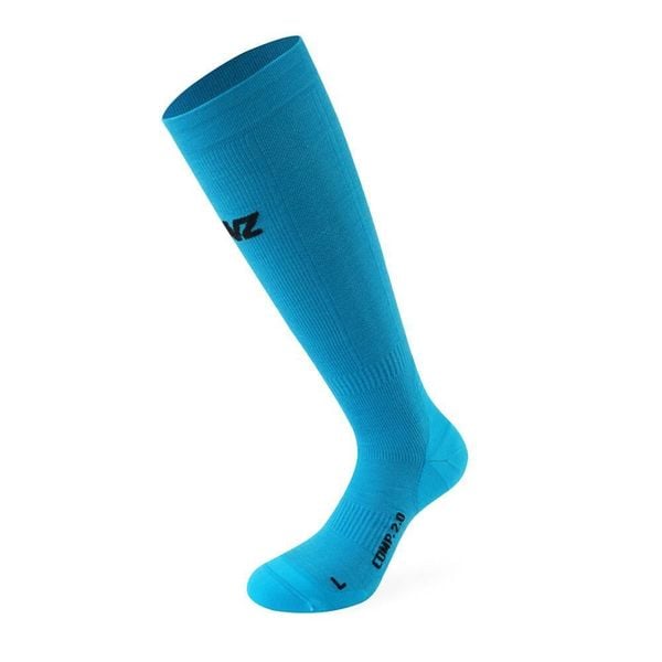 Skarpety kompresyjne Lenz 2.0 Merino. Czarne skarpety LENZ, bez wzorów. Za 169.95 zł.