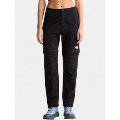 Spodnie Damskie The North Face W Exploration Reg Straight Convertible. Czarne spodnie sportowe The North Face, na lato, bez wzorów, trekkingowe. Za 499.00 zł.