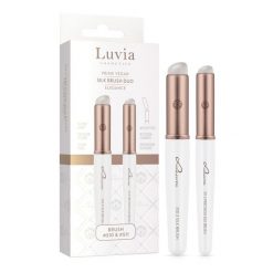 Luvia Silk Brush Duo - Elegance Zestawy pędzli do makijażu 1 ct 1 szt. Zestawy Luvia. Za 71.24 zł.