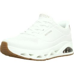 Buty SKECHERS UNO GLIDE STEP GLIDE ON AIR Biały. Białe trekkingi Skechers, z syntetyku, trekkingowe. Za 454.99 zł.