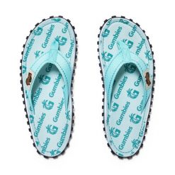 Japonki GUMBIES ISLANDER FLIP-FLOPS UNISEX. Niebieskie klapki Gumbies, bez wzorów, bez obcasa. Za 89.99 zł.