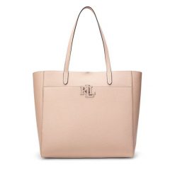 Torebka LAUREN RALPH LAUREN. Czerwone shopper Lauren Ralph Lauren, bez wzorów, bez dodatków. Za 1,089.00 zł.