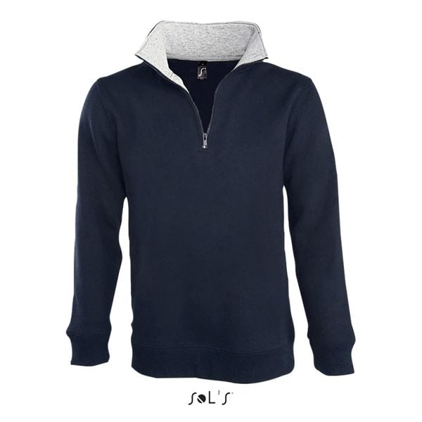 Bluza Sol's Scott. Czarne bluzy SOL'S, s, bez wzorów, z bawełny, bez kaptura. Za 198.00 zł.