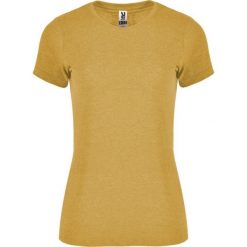 Damska Koszulka Z Krótkim Rękawem Fox Heather Z Krótkim Rękawem. Żółte bluzki ROLY, xl, bez wzorów, sportowe, bez kołnierzyka, bez ramiączek. Za 34.99 zł.