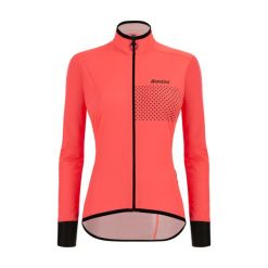 Kurtka rowerowa damska Santini Guard Nimbus. Brązowe kurtki sportowe SANTINI, s, bez wzorów, bez kaptura, rowerowe. Za 319.99 zł.