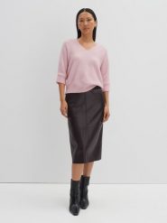 Someday Sweter w kolorze jasnoróżowym rozmiar: 38. Różowe swetry someday., bez wzorów, z wełny, bez ramiączek. Za 184.02 zł.