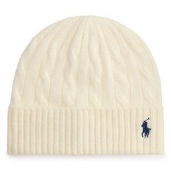 Czapka z daszkiem Polo Ralph Lauren. Brązowe czapki Polo Ralph Lauren, bez wzorów. Za 529.99 zł.