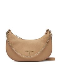 Patrizia Pepe Torebka 8B0309 /001 Beżowy. Brązowe torebki klasyczne Patrizia Pepe, bez wzorów, ze skóry, bez dodatków. Za 869.99 zł.