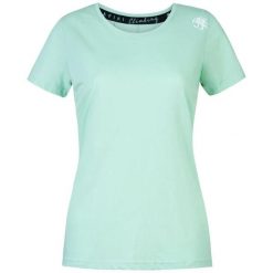Koszulka damska Rafiki Mello LT. Zielone bluzki RAFIKI, bez wzorów, sportowe, bez kołnierzyka, bez ramiączek. Za 254.05 zł.