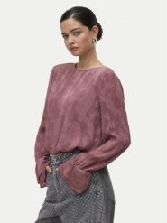 Vero Moda Bluzka Mishi 10335512 Różowy Regular Fit. Czerwone bluzki Vero Moda, l, bez wzorów, z syntetyku, bez kołnierzyka, bez ramiączek. Za 169.99 zł.