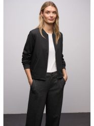 Street One Kurtka w kolorze czarnym rozmiar: 36. Czarne kurtki Street One, bez wzorów, bez kaptura. Za 200.60 zł.