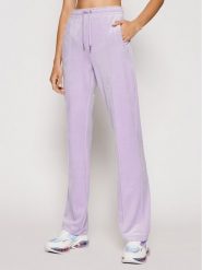 Juicy Couture Spodnie dresowe Tina JCAPW045 Fioletowy Regular Fit. Fioletowe spodnie dresowe Juicy Couture, xl, bez wzorów, z dresówki. Za 419.99 zł.