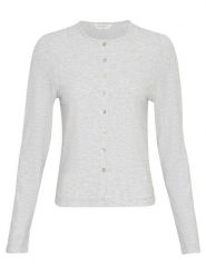 MOSS COPENHAGEN Kardigan w kolorze szarym rozmiar: M/L. Szare kardigany Moss Copenhagen, l, bez wzorów, ze splotem. Za 118.95 zł.