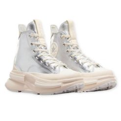 Buty do chodzenia damskie Converse Run Star Legacy. Szare trampki Converse, bez wzorów, bez zapięcia. Za 388.64 zł.