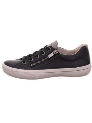 Legero Skórzane sneakersy "Fresh" w kolorze czarnym rozmiar: 37. Czarne trampki Legero, bez wzorów, bez zapięcia. Za 254.14 zł.