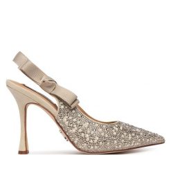 Szpilki Steve Madden. Brązowe szpilki Steve Madden, bez wzorów, bez obcasa, na szpilce, bez zapięcia. Za 599.99 zł.