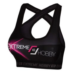 Stanik sportowy fitness siłownia MMA EXTREME HOBBY MT SPORT. Czerwone bielizna sportowa EXTREME HOBBY, xs, bez wzorów, z elastanu. Za 129.00 zł.