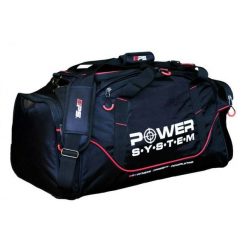 Torba treningowa POWER SYSTEM Magna Bag. Czarne torby na ramię POWER SYSTEM, bez wzorów, z materiału, sportowe, na ramię, bez dodatków. Za 179.00 zł.