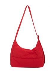 MOSS COPENHAGEN Torebka w kolorze czerwonym - 32 x 25 cm rozmiar: onesize. Czerwone torby na ramię Moss Copenhagen, bez wzorów, z materiału, na ramię, bez dodatków. Za 149.66 zł.