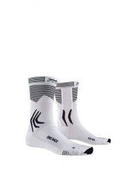 Skarpety rowerowe X-SOCKS BIKE RACE 4.0. Białe skarpety X Socks, bez wzorów, z materiału. Za 55.00 zł.