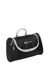 Kosmetyczka turystyczna Nomad Zipped czarna. Czarne kufry i kosmetyczki VOLVEN, bez wzorów, bez dodatków. Za 69.99 zł.