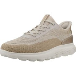 Buty GEOX D SPHERICA PLUS Złoty. Żółte trekkingi Geox, z syntetyku, trekkingowe. Za 460.99 zł.