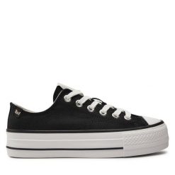 Trampki Refresh. Czarne trampki Refresh, bez wzorów, bez zapięcia. Za 189.99 zł.