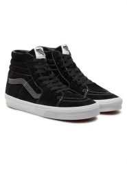 Vans Skórzane sneakersy "Sk8-Hi" w kolorze czarnym rozmiar: 41. Czarne trampki Vans, bez wzorów, za kostkę, bez zapięcia. Za 217.99 zł.