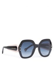 Carolina Herrera Okulary przeciwsłoneczne 0314/G/S Czarny. Czarne okulary przeciwsłoneczne Carolina Herrera, bez wzorów, z tworzywa sztucznego. Za 879.99 zł.
