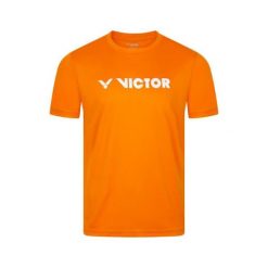 Koszulka sportowa unisex VICTOR T-43105 O. Brązowe koszulki sportowe Victor, bez wzorów, bez ramiączek. Za 89.99 zł.