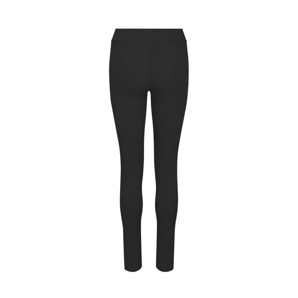 Legginsy sportowe dla kobiet Just Cool. Czarne legginsy JUST COOL, l, bez wzorów, z materiału, do biegania. Za 101.90 zł.