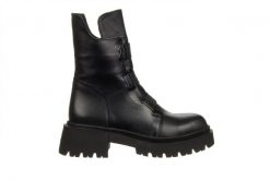 Botki Bayla-161 205 1504 01 Black 161648, Czarny, Skóra naturalna - 39. Czarne botki Bayla, na zimę, bez wzorów, z gumy, bez obcasa, bez zapięcia. W wyprzedaży za 359.10 zł.