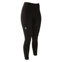 Legginsy jeździeckie z gripem na kolanach dla kobiet Kentucky Horsewear Classic. Niebieskie legginsy KENTUCKY HORSEWEAR, bez wzorów, z materiału. Za 520.50 zł.