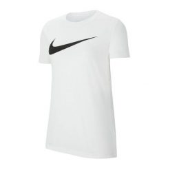 Koszulka Damska Park 20 DriFIT. Białe bluzki Nike, l, bez wzorów, sportowe, bez kołnierzyka, bez ramiączek. Za 214.99 zł.